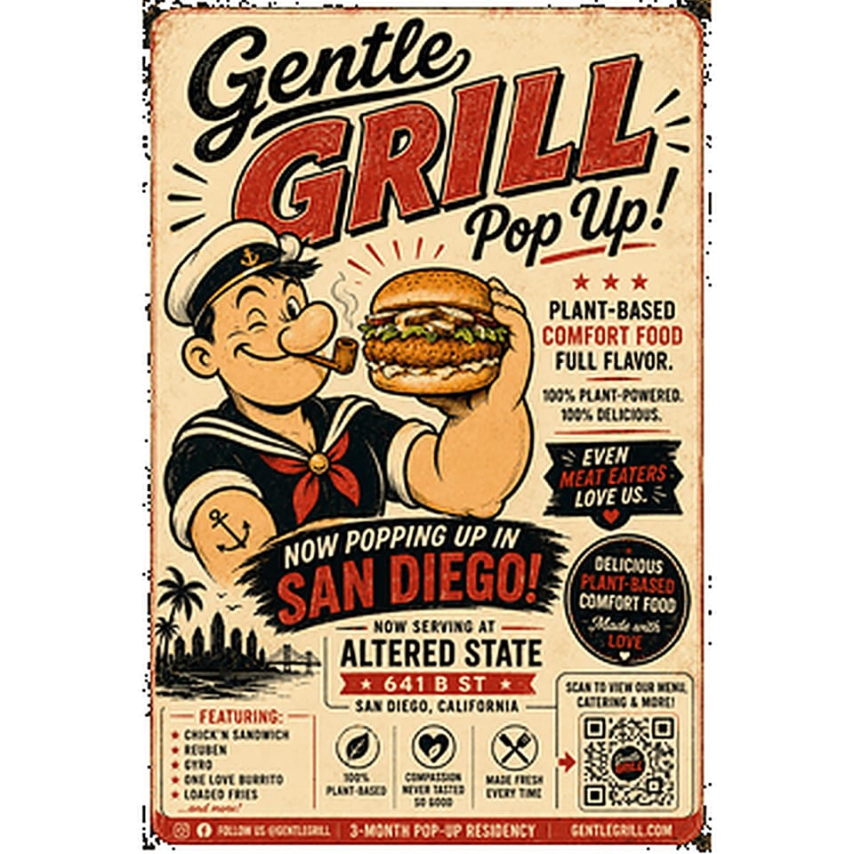 🌱 Gentle Grill Pop-Up at Altered State